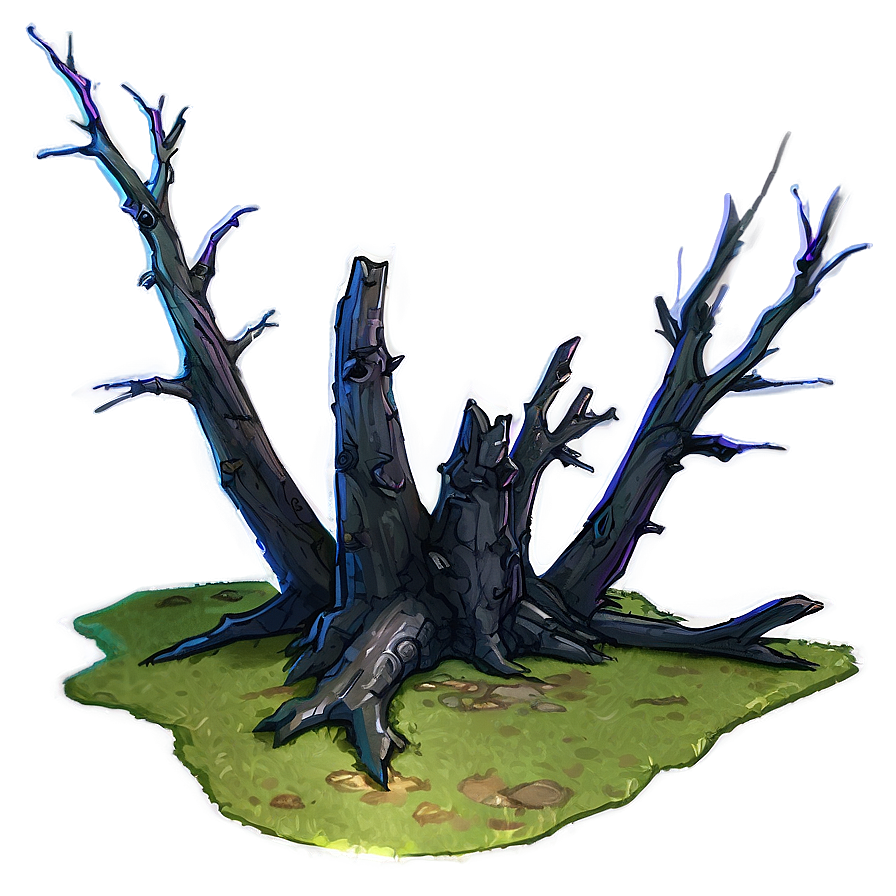 Dead Pine Tree Png Ayx PNG Image