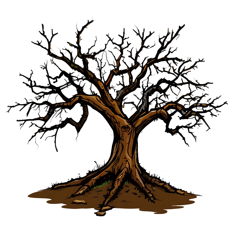 Dead Tree Drawing Png Kid62 PNG Image