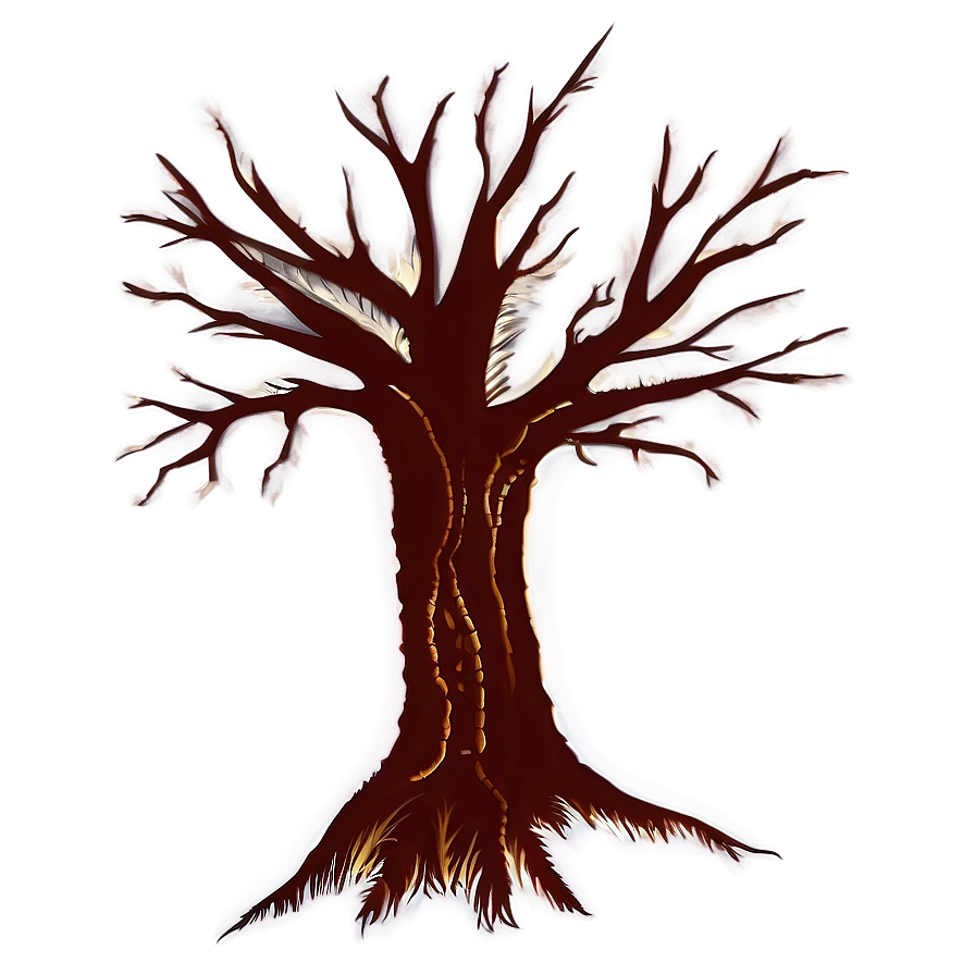 Dead Tree Outline Png Hxc86 PNG Image