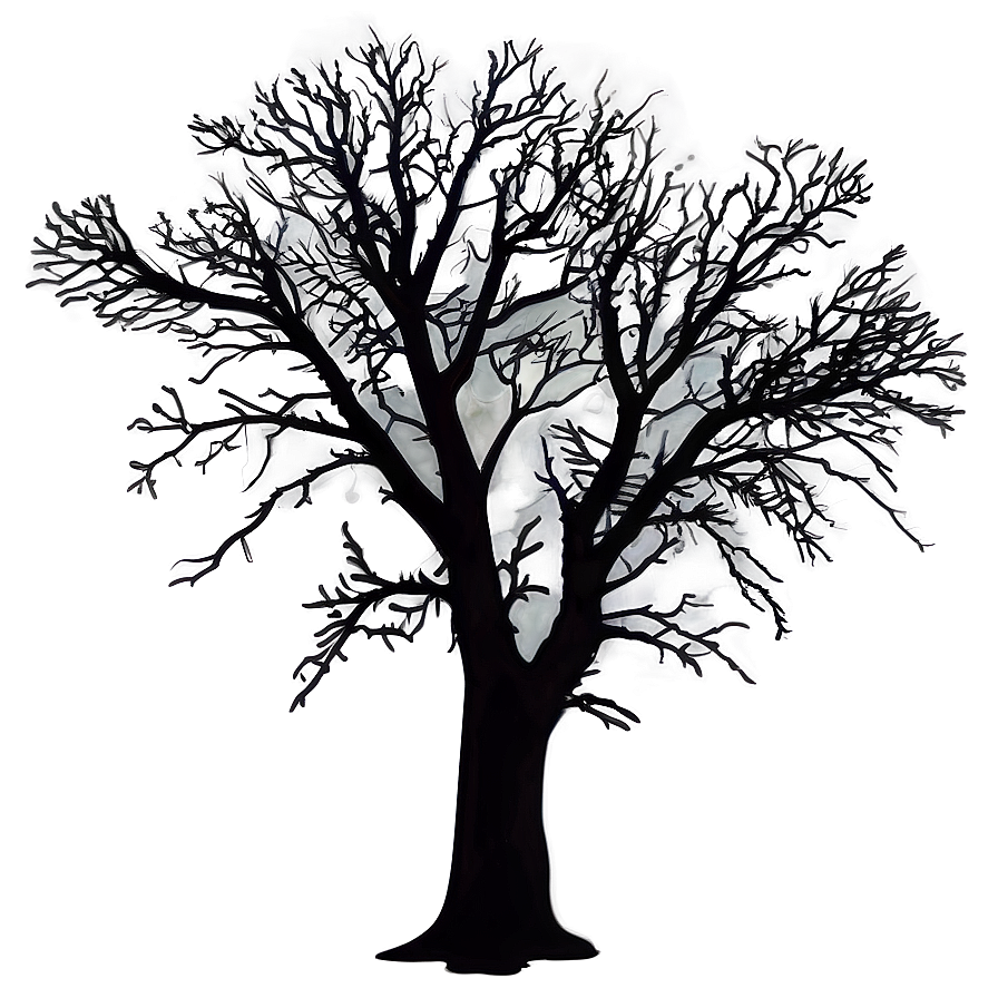 Dead Tree Silhouette Clipart Png Gke43 PNG Image