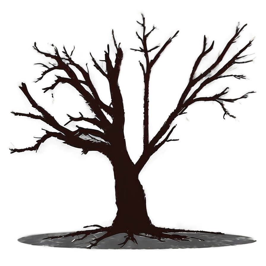 Dead Tree Silhouette Png 05252024 PNG Image