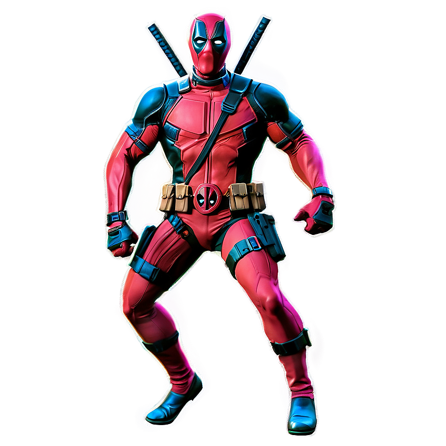 Deadpool Retro 80s Style Png 71 PNG Image