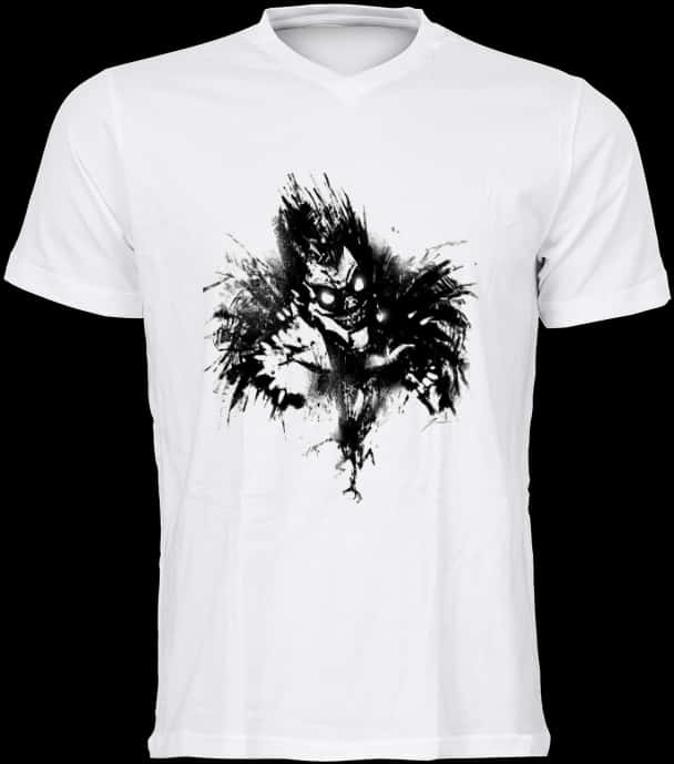 Death Note Ryuk T Shirt Graphic PNG Image