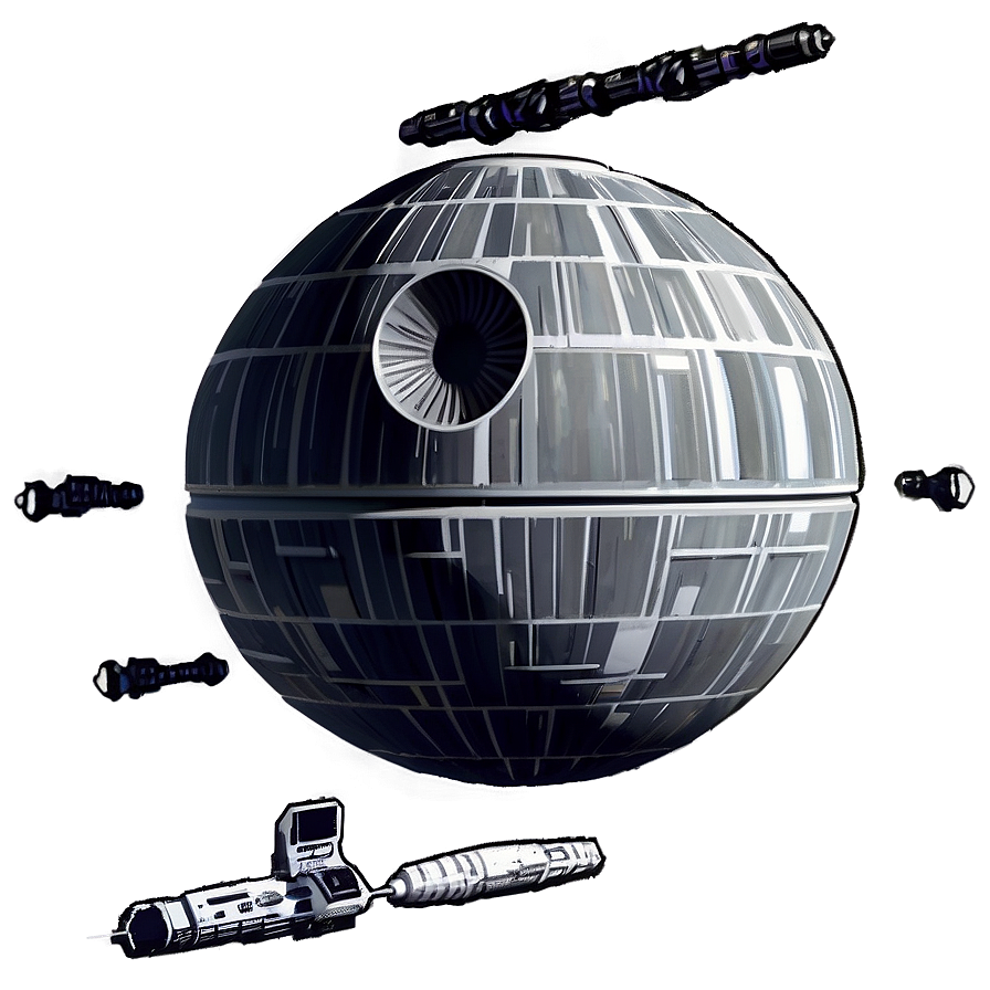 Death Star Spacecraft Png Gqn PNG Image