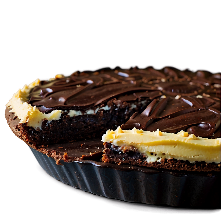 Decadent Brownie Pie Png 05232024 PNG Image