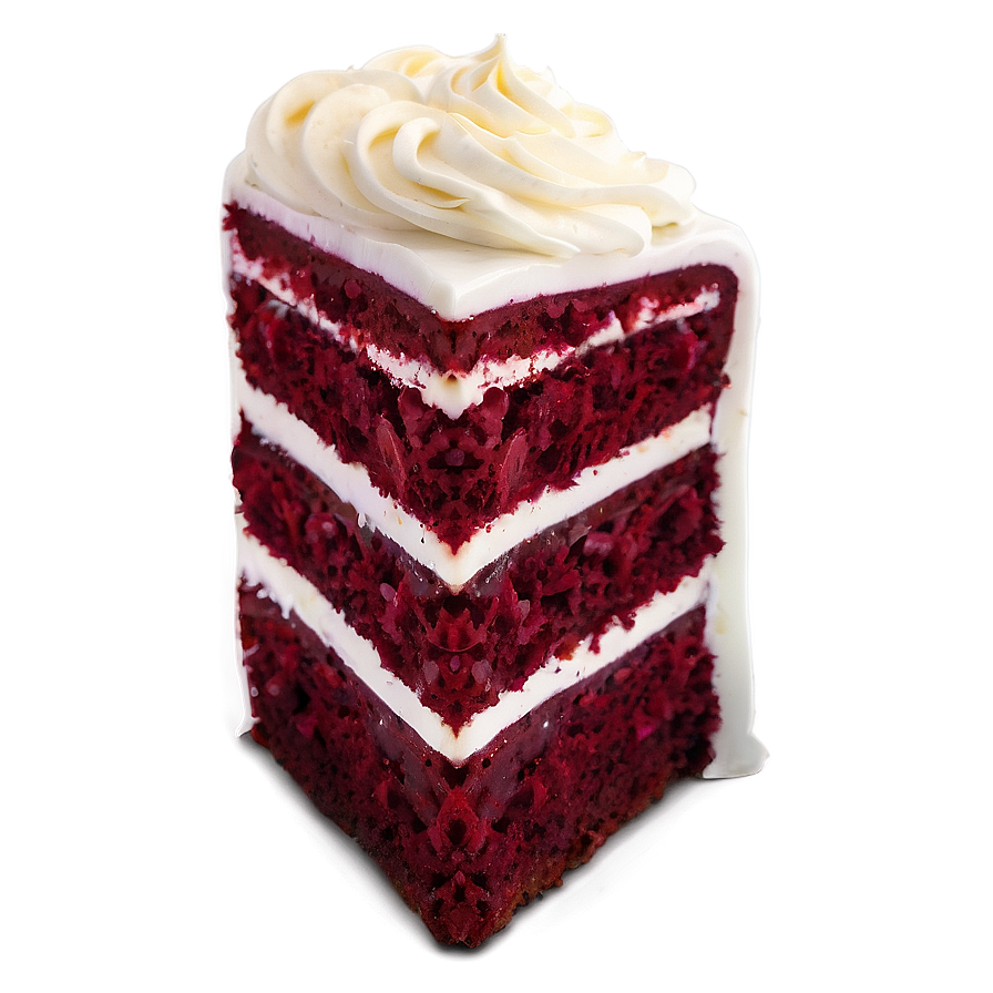 Decadent Red Velvet Cake Png 06292024 PNG Image