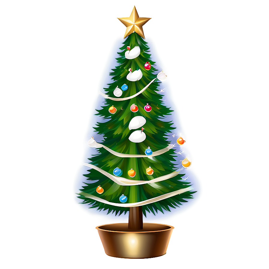 December Christmas Tree Png Tvy PNG Image