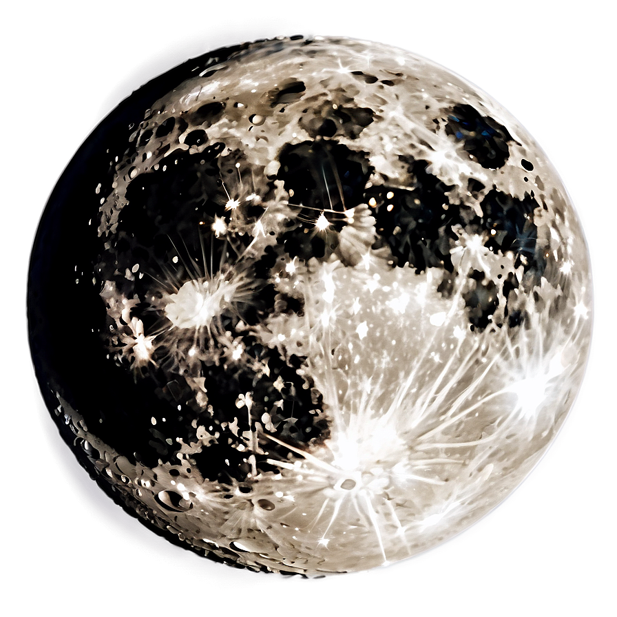 December Full Moon Png Jbg49 PNG Image