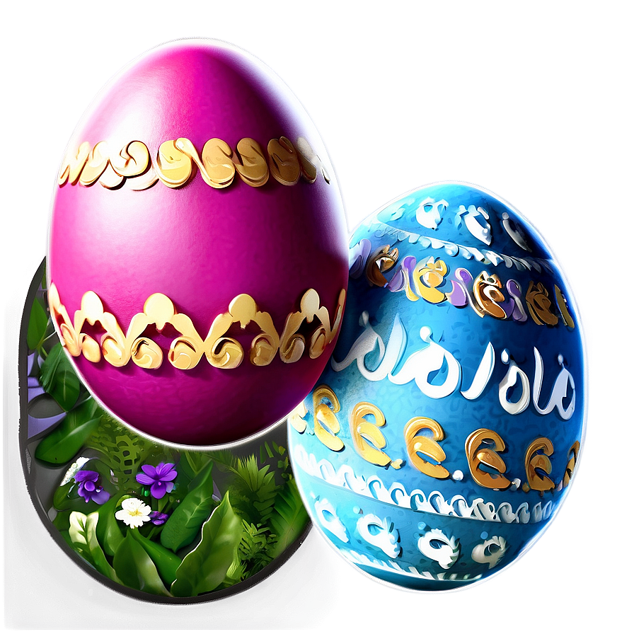 Decorated Easter Egg Png 05212024 PNG Image