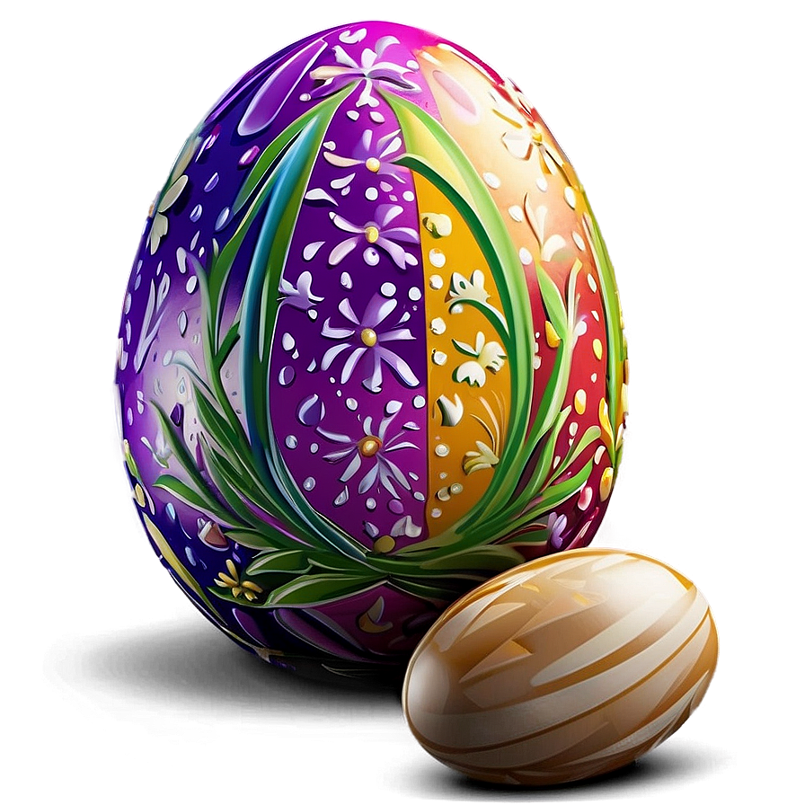 Decorated Easter Egg Png Psw32 PNG Image