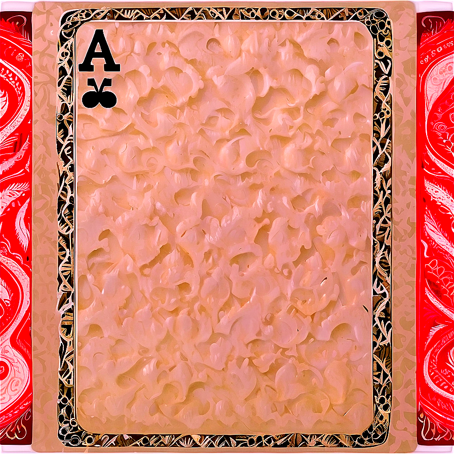 Decorative Ace Card Png 79 PNG Image