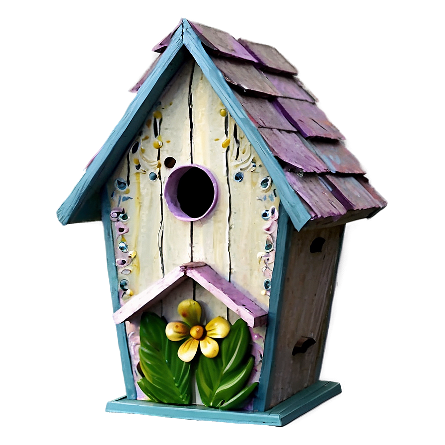 Decorative Birdhouse Png Lsu PNG Image