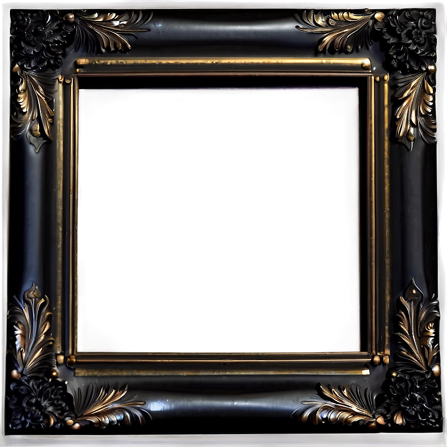 Decorative Black Frame Png Jbd8 PNG Image