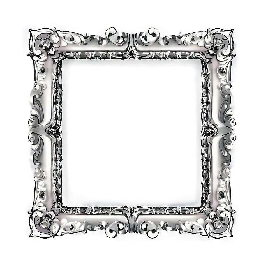 Decorative Certificate Frame Png Aal PNG Image