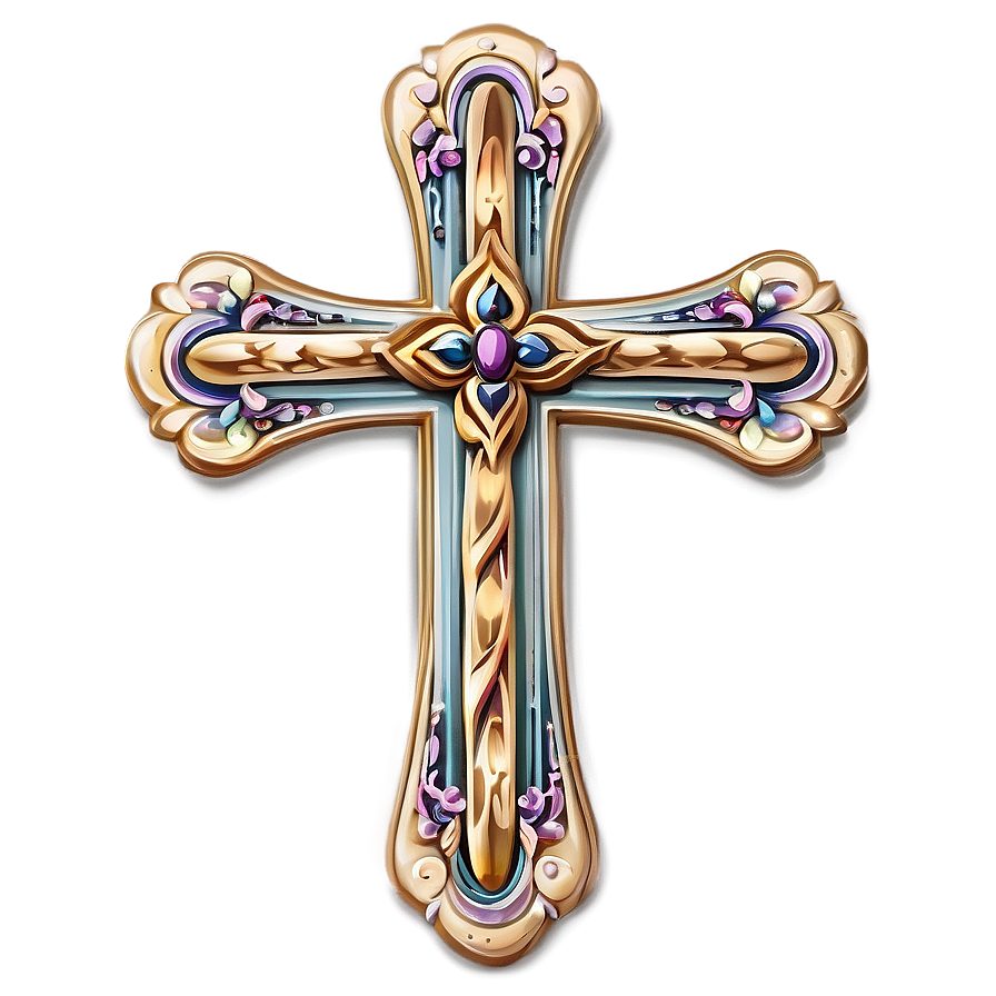 Decorative Cross Clipart Png Sny98 PNG Image