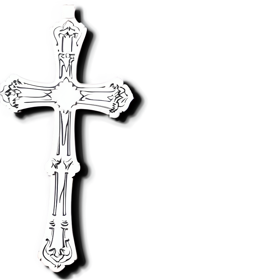 Decorative Cross Clipart Png Tsl28 PNG Image