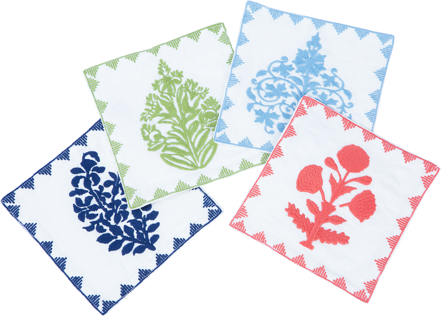 Decorative Fabric Napkins Set PNG Image