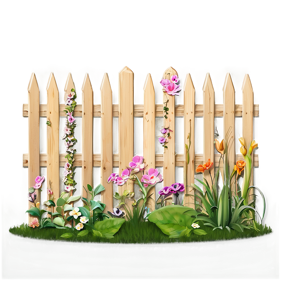 Decorative Garden Fence Png Whm12 PNG Image