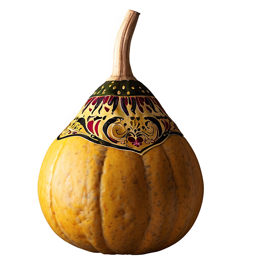 Decorative Gourd Png 06292024 PNG Image