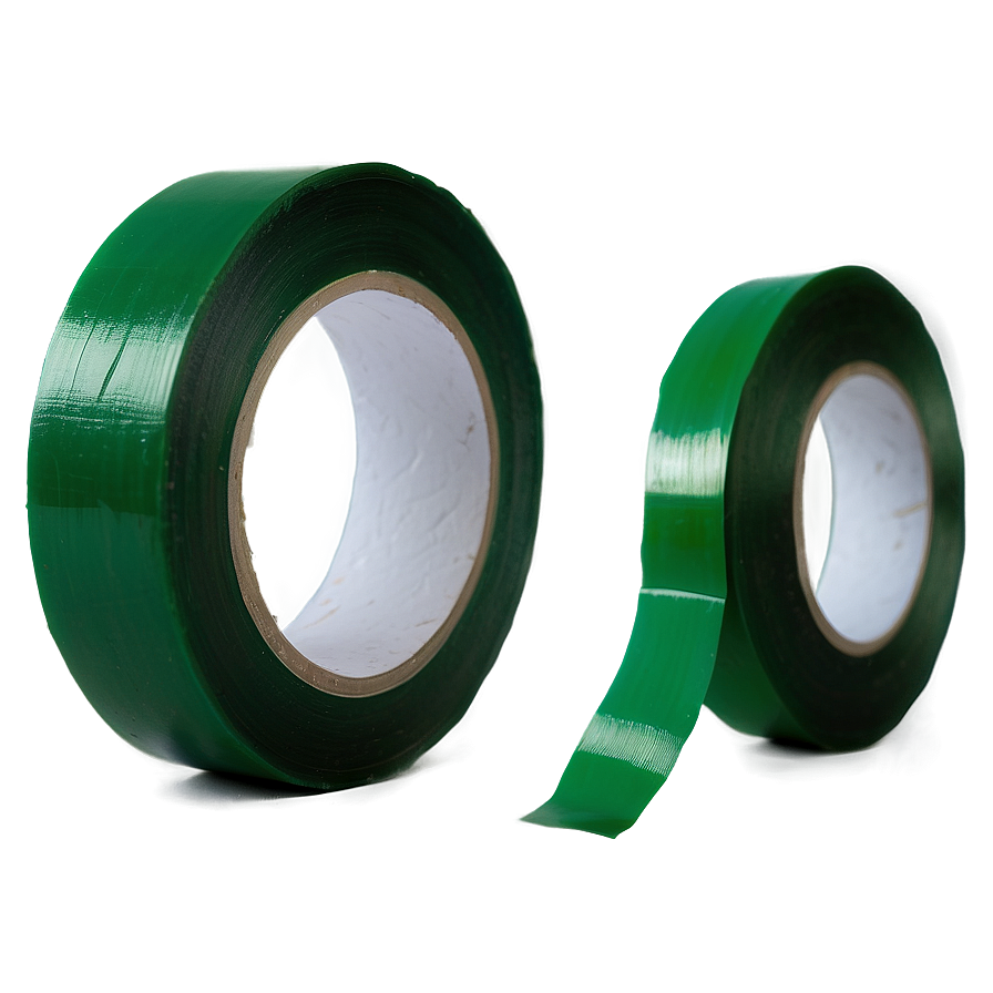 Decorative Green Tape Png 06282024 PNG Image