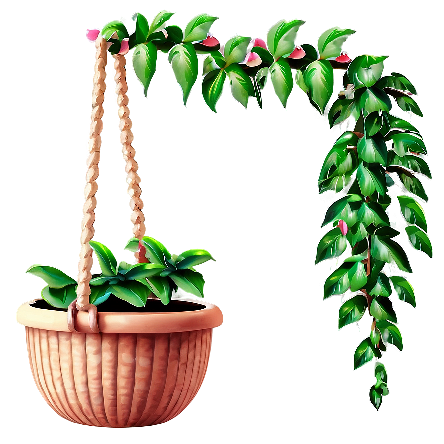 Decorative Hanging Plant Png Ncu PNG Image