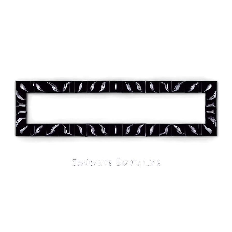 Decorative Line Border Frame Png 06262024 PNG Image