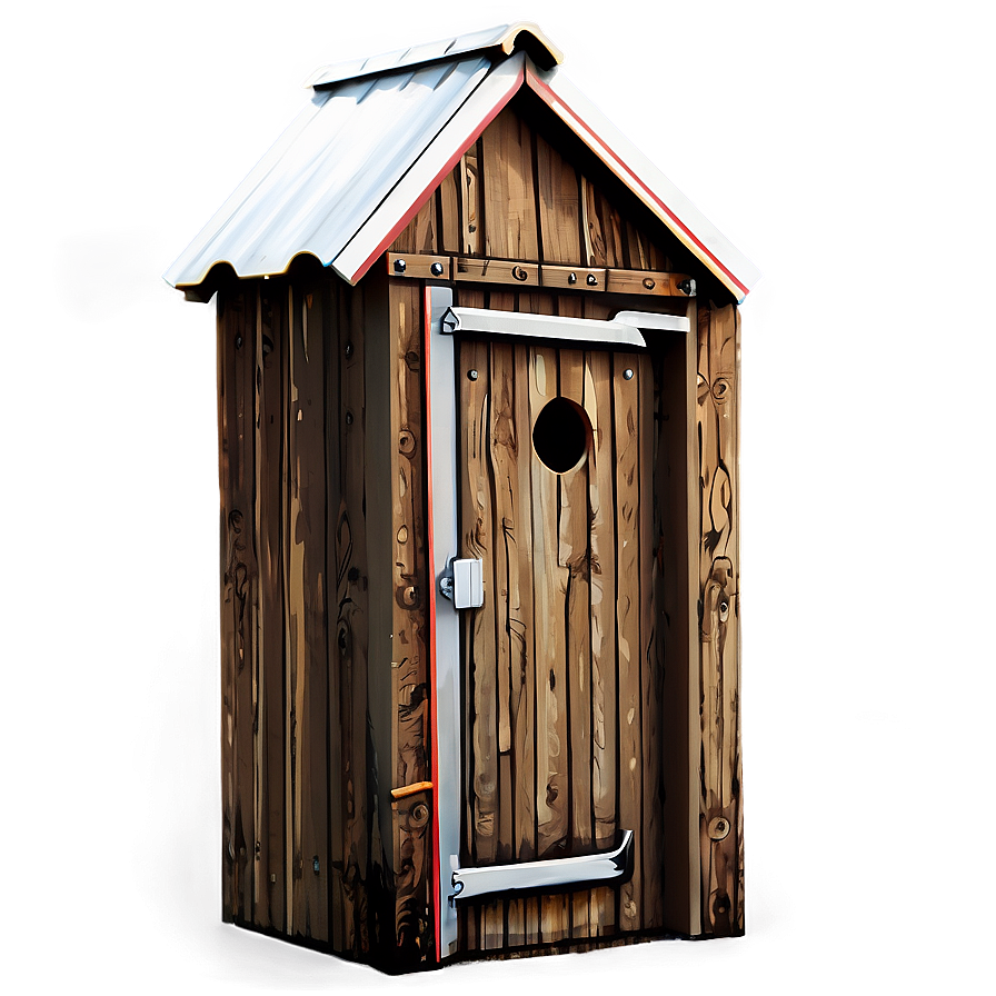 Decorative Outhouse Exterior Png Foo PNG Image