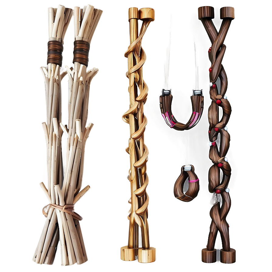 Decorative Sticks Png 06132024 PNG Image