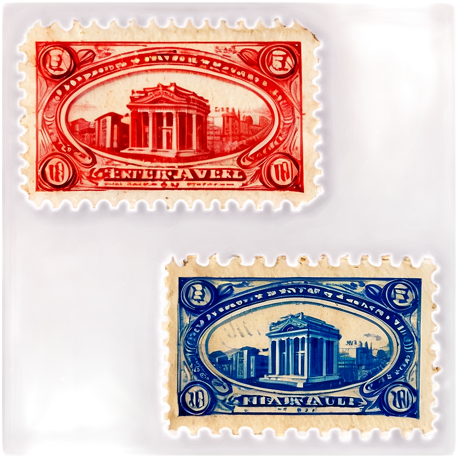 Decorative Vintage Stamp Png 20 PNG Image