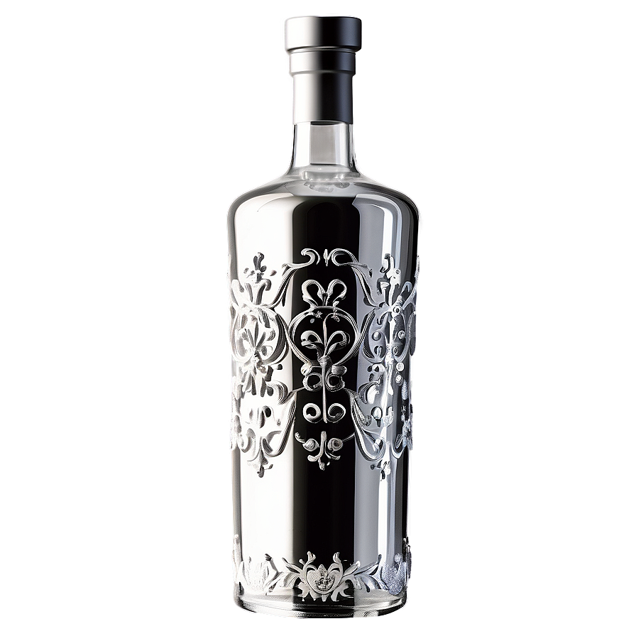 Decorative Vodka Bottle Png Xgx84 PNG Image