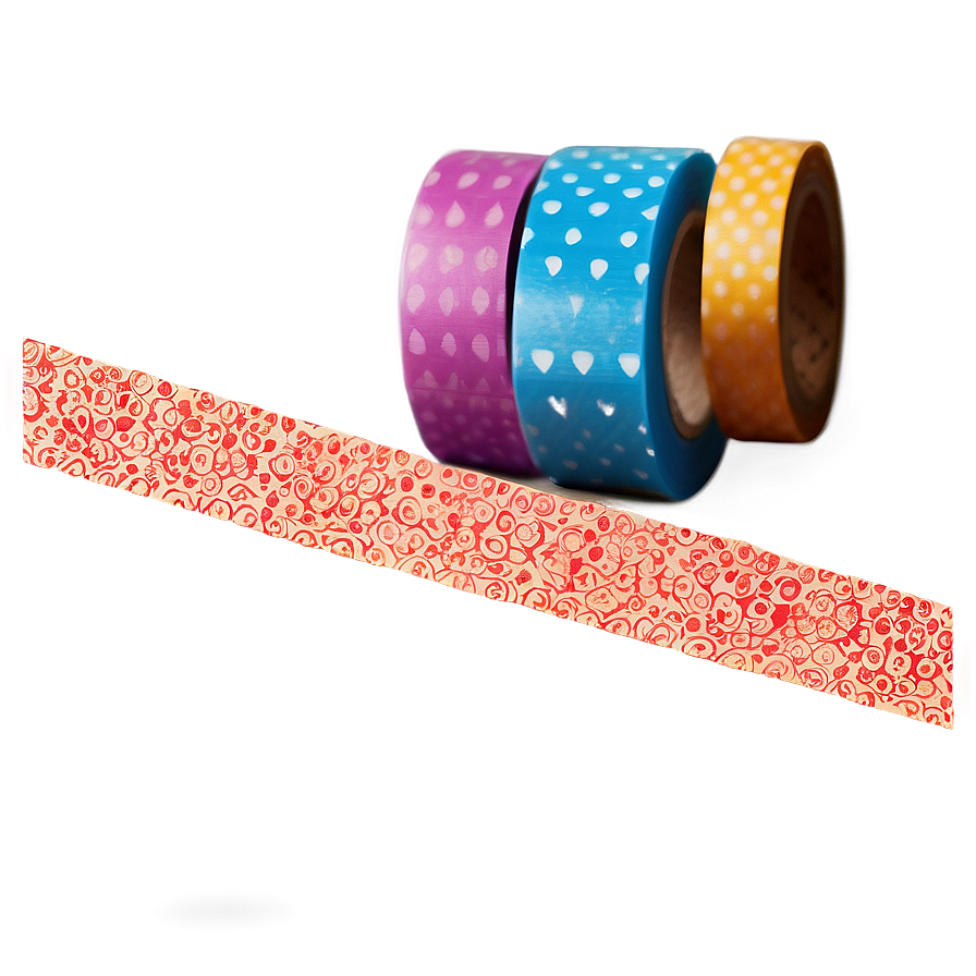 Decorative Washi Tape Png Xth PNG Image