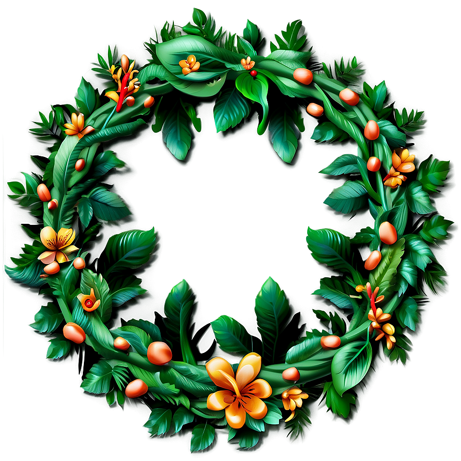 Decorative Wreath Png 05232024 PNG Image