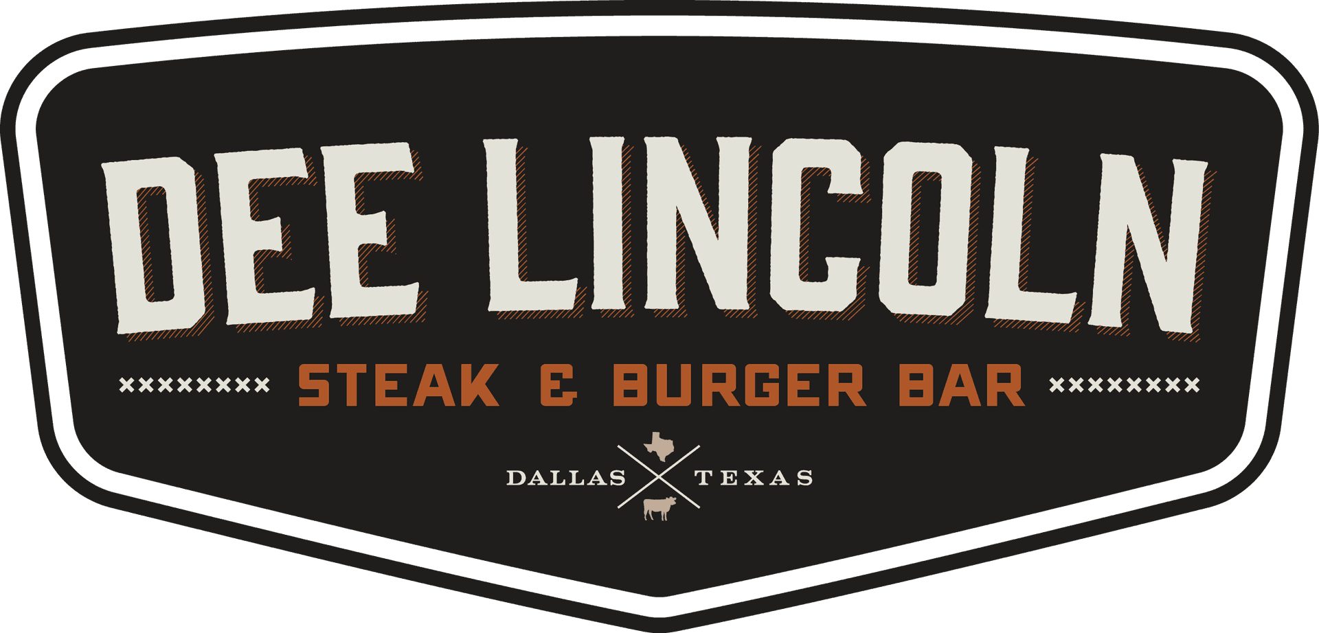 Dee Lincoln Steak Burger Bar Logo Dallas Texas PNG Image