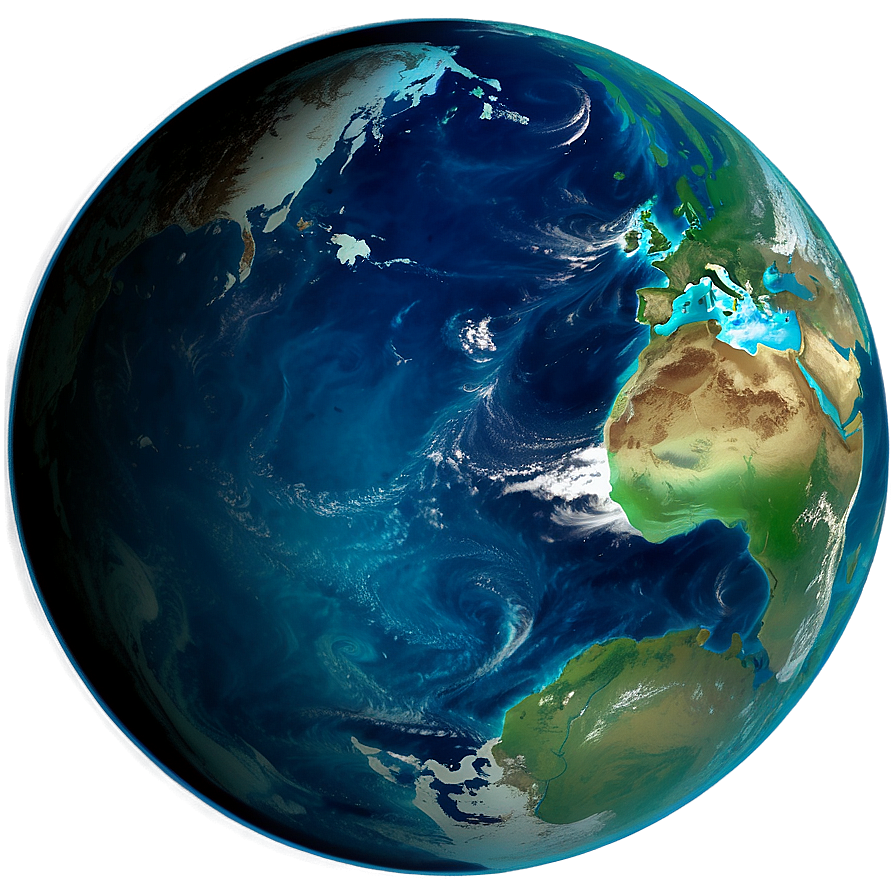 Deep Blue Planet Image Png 06292024 PNG Image