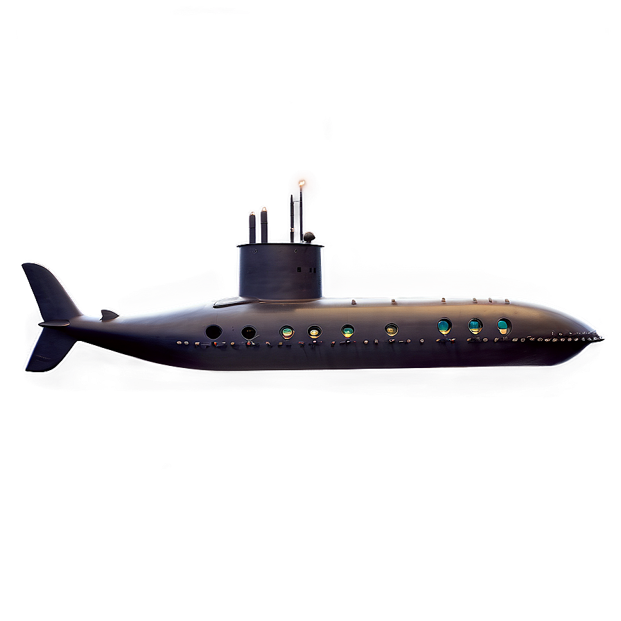 Deep Sea Submarine Png 05252024 PNG Image