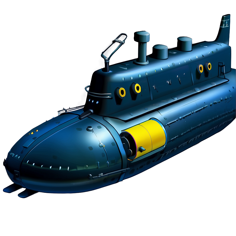 Deep Sea Submarine Png Hod3 PNG Image