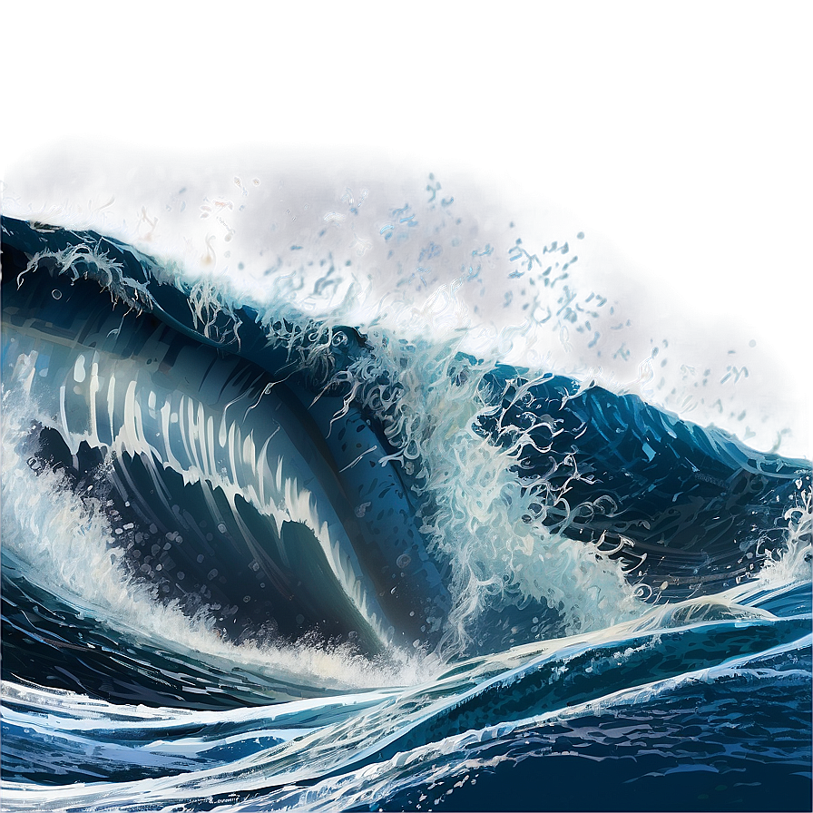 Deep Sea Waves Png 06262024 PNG Image