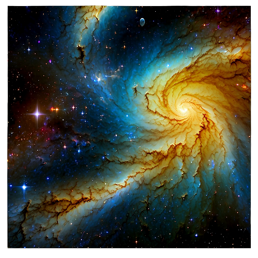 Deep Space Galaxy Png Qoc PNG Image