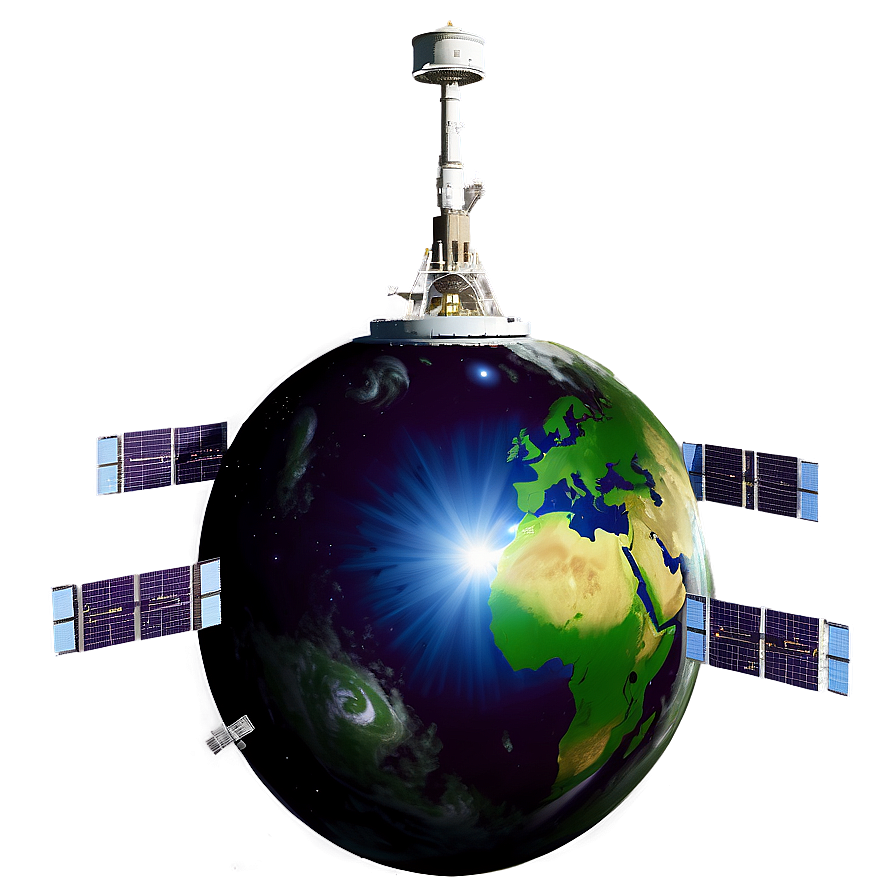 Deep Space Satellite Png Tyg11 PNG Image