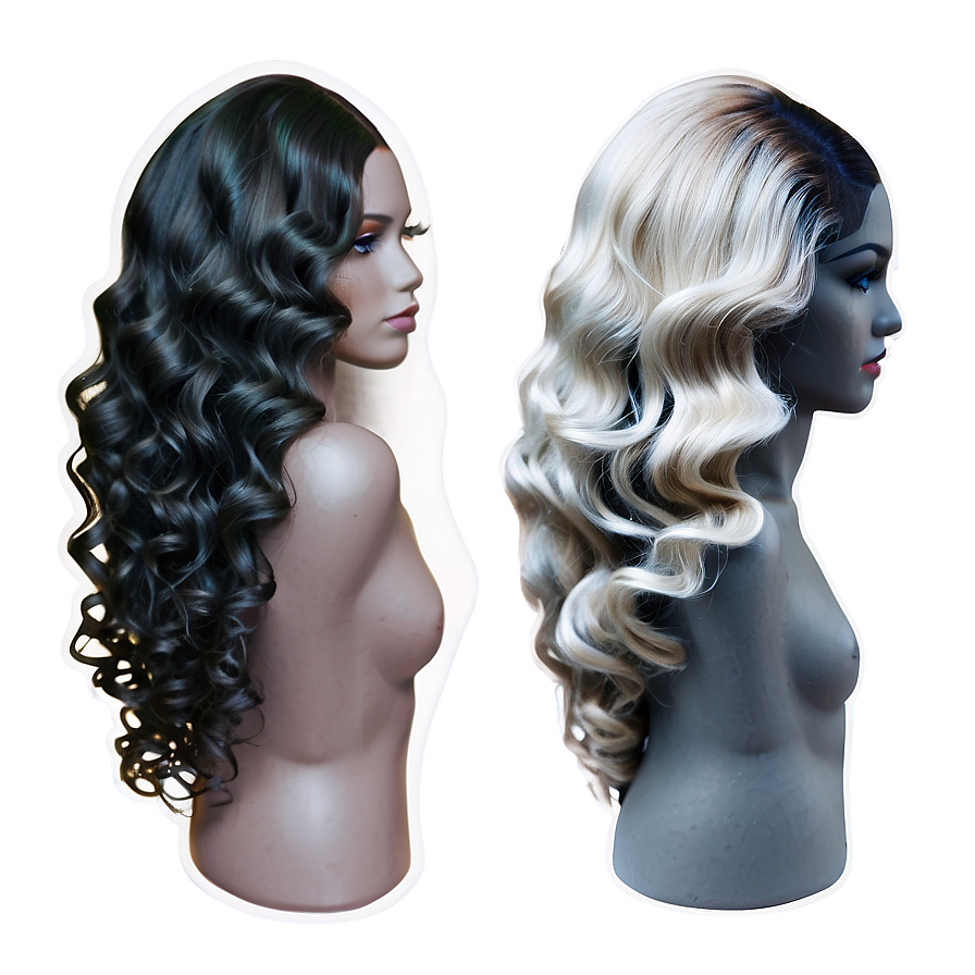 Deep Waves Hair Png 32 PNG Image