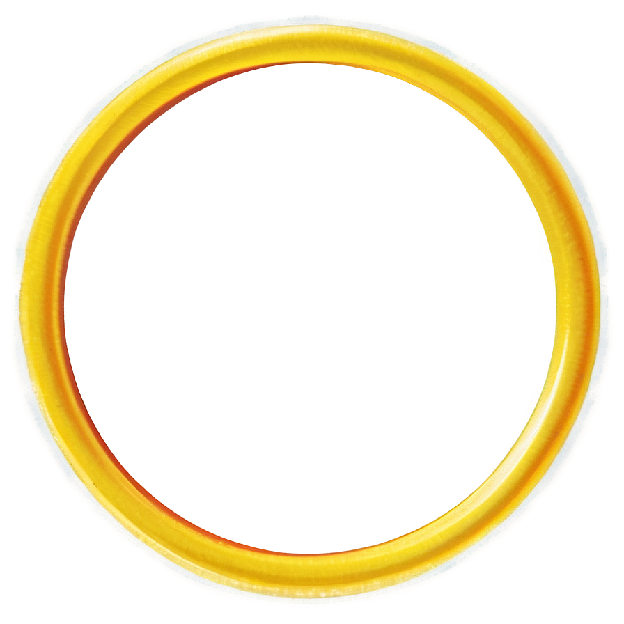 Deep Yellow Circle Creation Png Lwr48 PNG Image