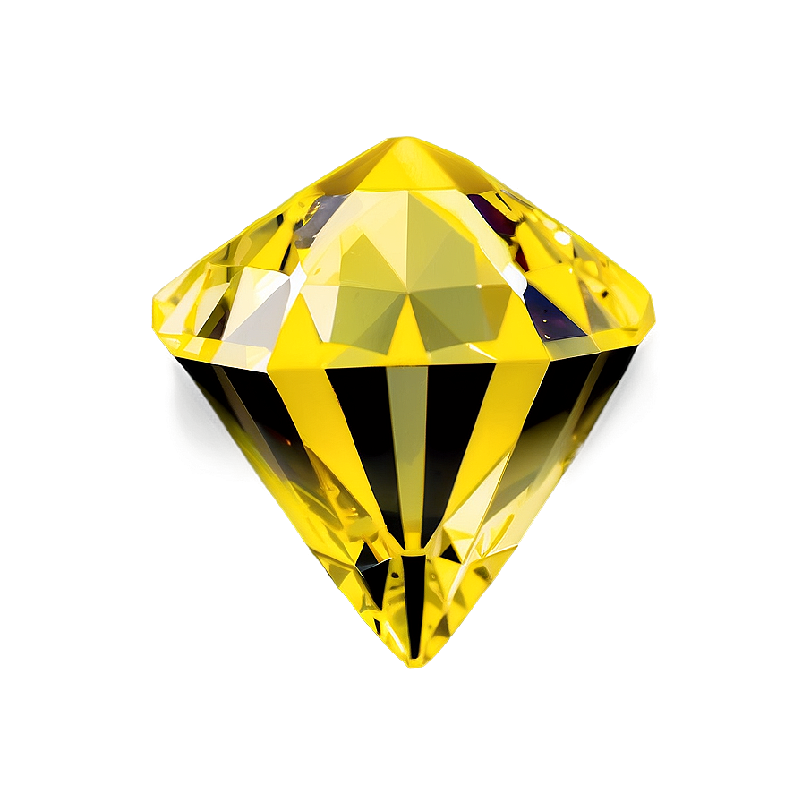 Deep Yellow Diamond Gem Png 79 PNG Image