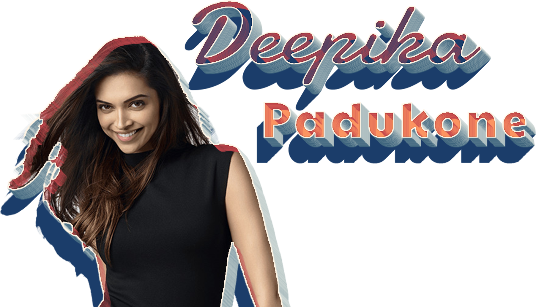 Deepika Padukone Graphic Design PNG Image