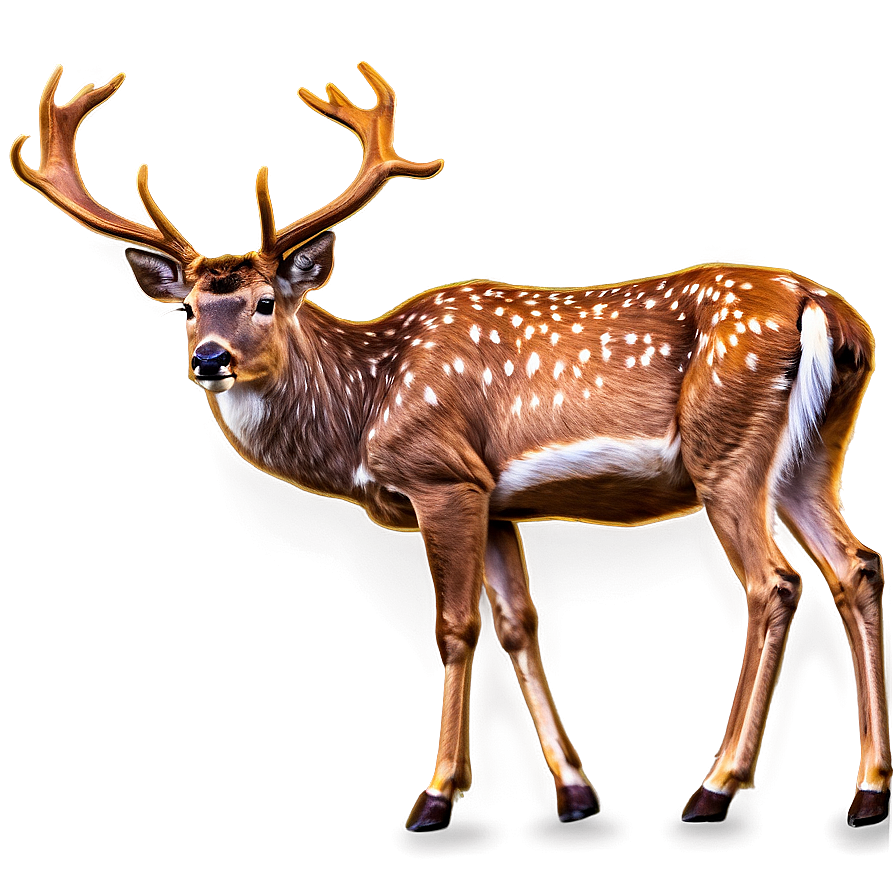 Deer In Starlight Png Agf32 PNG Image