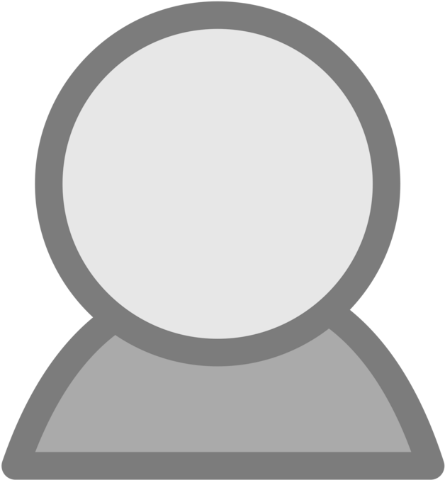 Default User Profile Icon PNG Image