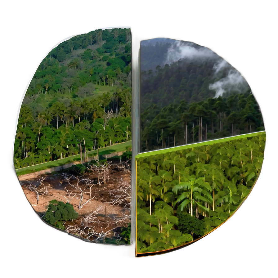 Deforestation And Air Quality Png Aut13 PNG Image