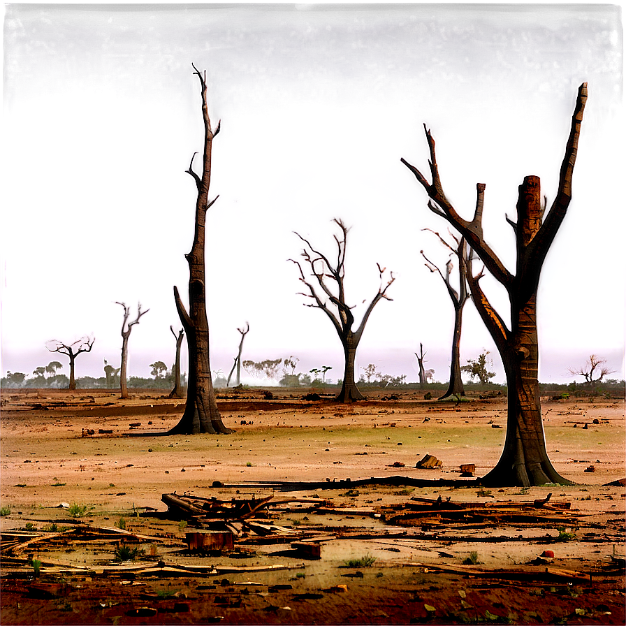 Deforestation And Desertification Png Fqo PNG Image