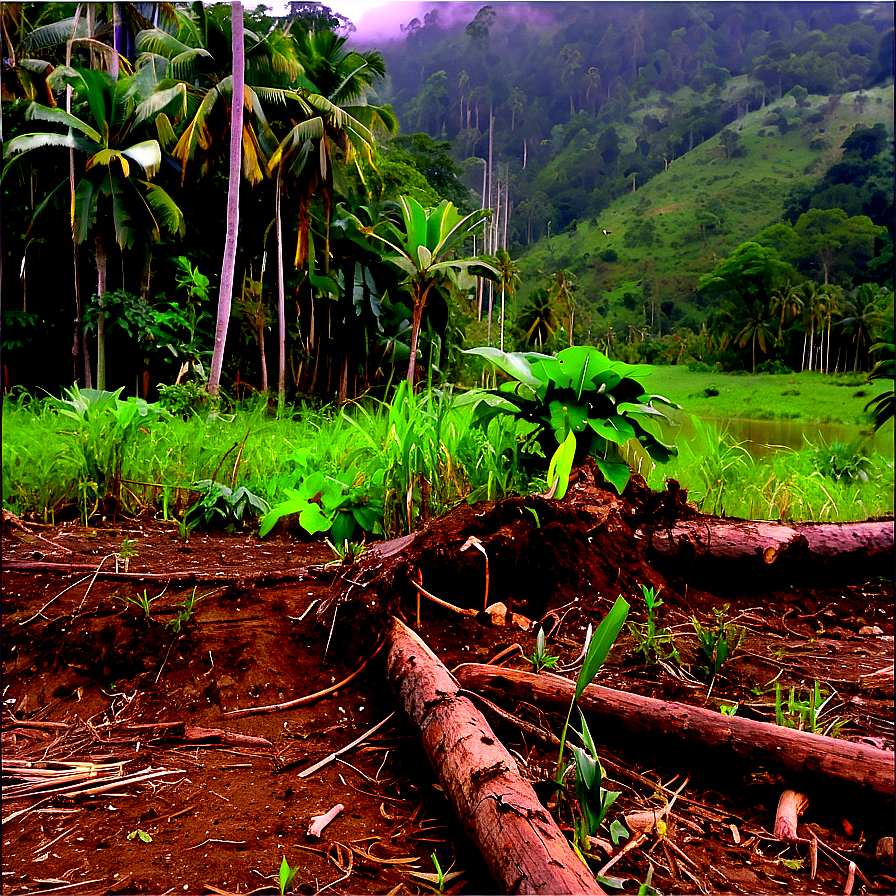 Deforestation And Global Health Png Rvw PNG Image