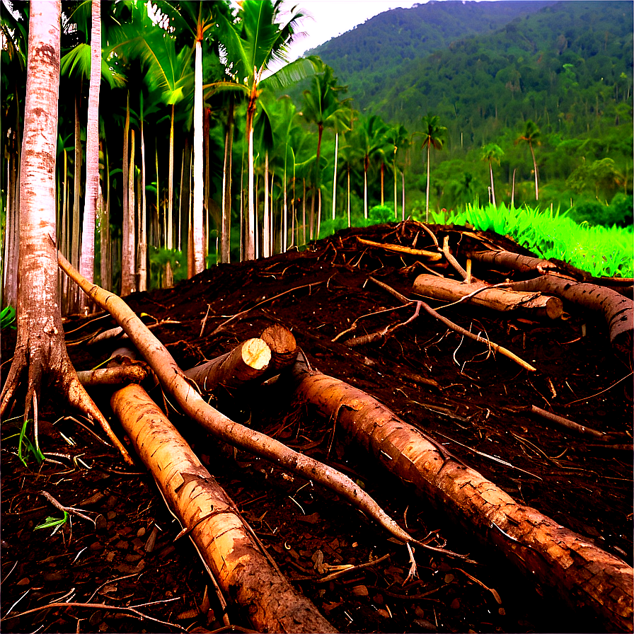 Deforestation And Soil Degradation Png 06212024 PNG Image