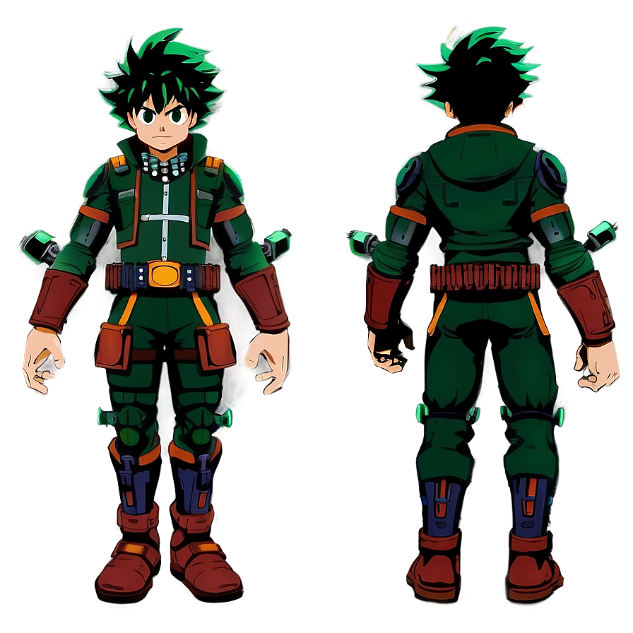 Deku First Hero Outfit Png Knp96 PNG Image